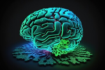 technological blue brain, generative AI