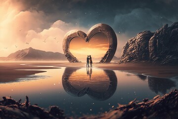 love miss beloved 8k, love theme, love frame, generative ai