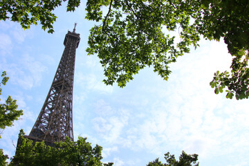 Image of Paris Eiffel Tower. France