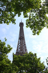 Image of Paris Eiffel Tower. France