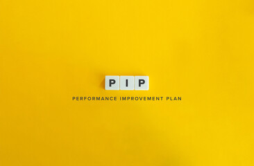 Performance Improvement Plan (PIP) Acronym and Concept Image.