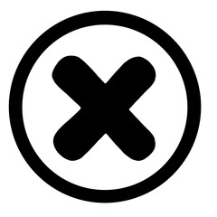 Obraz premium xbutton