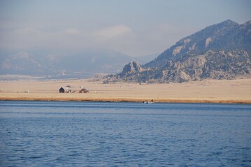 Angling on Spinney Mountain Reservoir 