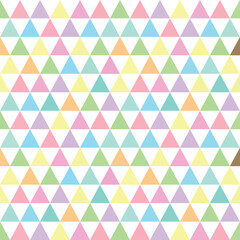 Seamless geometric Colorful Triangle pattern