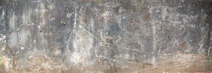 old cracked wall texture with paint peeling off, dirty grunge style background