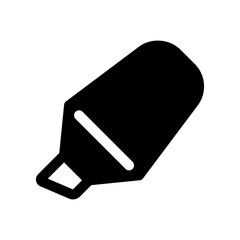 Editable highlighter pen vector icon. Part of a big icon set family. Perfect for web and app interfaces, presentations, infographics, etc