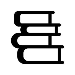 Editable book stack vector icon. Part of a big icon set family. Perfect for web and app interfaces, presentations, infographics, etc