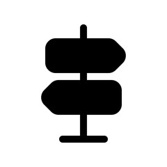 Editable wayfinder, signpost vector icon. Part of a big icon set family. Perfect for web and app interfaces, presentations, infographics, etc