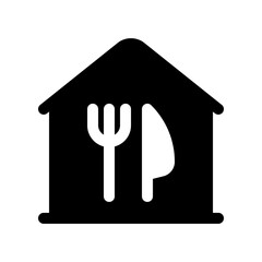Editable home cooking, home delivery vector icon. Part of a big icon set family. Perfect for web and app interfaces, presentations, infographics, etc