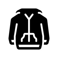 Editable hoodie jacket, sweater vector icon. Clothing, fashion, apparel. Part of a big icon set family. Perfect for web and app interfaces, presentations, infographics, etc