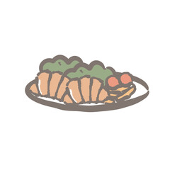 モーニング　ランチ　プレート