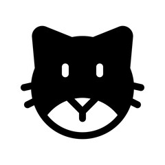 Editable cat head vector icon. Veterinary, animal, pet care, pet shop. Part of a big icon set family. Perfect for business, web and app interfaces, presentations, infographics, etc
