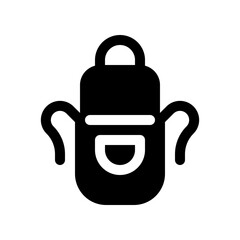 Editable apron vector icon. Apparel, gardening, cooking. Part of a big icon set family. Perfect for web and app interfaces, presentations, infographics, etc