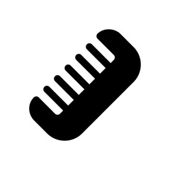 Editable hair comb vector icon. Barbershop, lifestyle, grooming. Part of a big icon set family. Perfect for web and app interfaces, presentations, infographics, etc