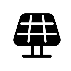 Editable solar energy, solar panel vector icon. Environment, ecology, eco-friendly. Part of a big icon set family. Perfect for web and app interfaces, presentations, infographics, etc