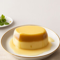 Fototapeta premium Brazilian Milk Pudding aka 
