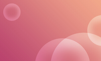 Pastel Calming Coral With Pacific Pink Gradient Abstract Graphic Background