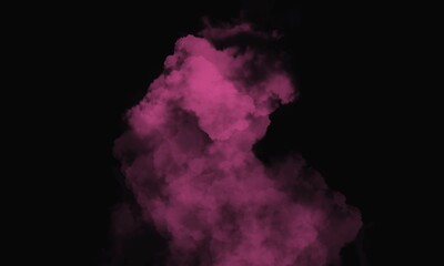 Pink Smoke effects abstract colorful background