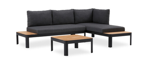 living room sofa set cut out, isolated transparent background