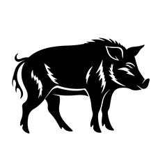 boar silhouette illustration 