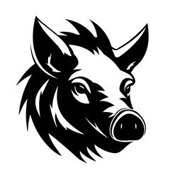 boar silhouette illustration 