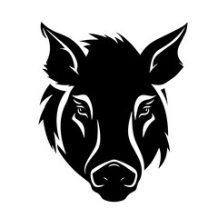 boar silhouette illustration 