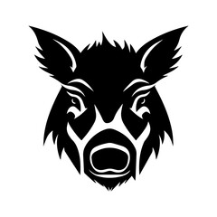 boar silhouette illustration 