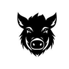 boar silhouette illustration  © DLC Studio