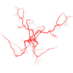 Red electric current