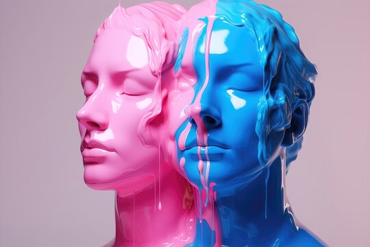 Blue face painting business opportunities