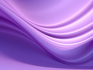 Abstract geometry background, waves curved lines in purple colors neon, AI Generation