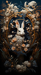 Generative AI, 12 zodiac is represent by using animals to be symbol including Rat, Ox, Tiger, Rabbit,  Dragon, Snake, Horse, Goat, Monkey, Rooster, Dog and pig. image style paper sculptures