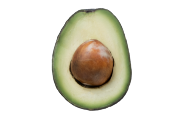 背景無しのアボカド