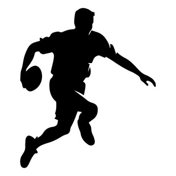 recommend clip art: football player silhouette illustration 