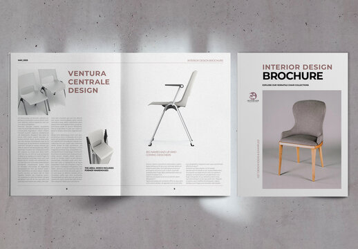 Interior Design Chairs Catalogue Layout