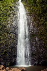 Long exposure of Manoa falls