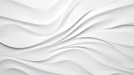 Background of an abstract crumbled white paper.