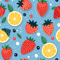 Strawberry pattern