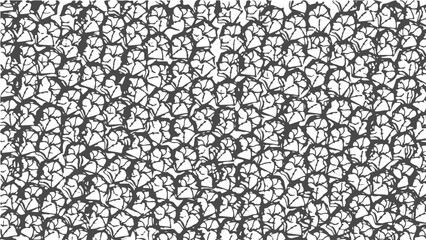 Black and white abstract cobweb. Gossamer background. Hand drawn Halloween pattern, spider web background. Vector