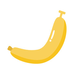banana Cute Sticker Illustration Element