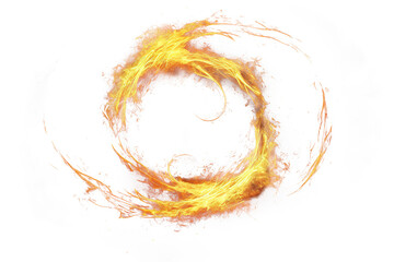 Circle of Fire, Ring of Flames, a fiery circle - Powered by Adobe