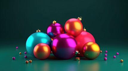 Christmas decoration. Generative Ai