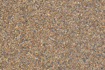Colorful decorative gravel background close up used in gardens and construction - 621587495