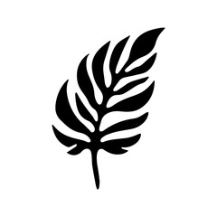 leaf silhouette illustration 