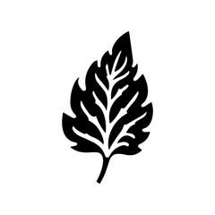 leaf silhouette illustration 