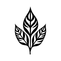 leaf silhouette illustration 