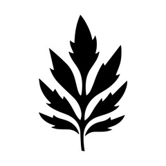 leaf silhouette illustration 