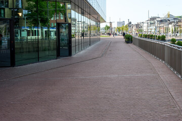 Netherlands, Delft empty street