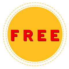 An artwork clip art drawing of a label sign 