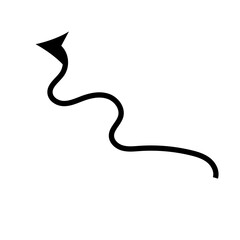 Abstract Arrow Doodle Line